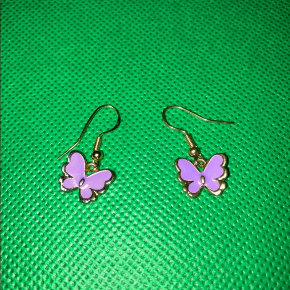BUTTERFLY EARRINGS💕OS💕